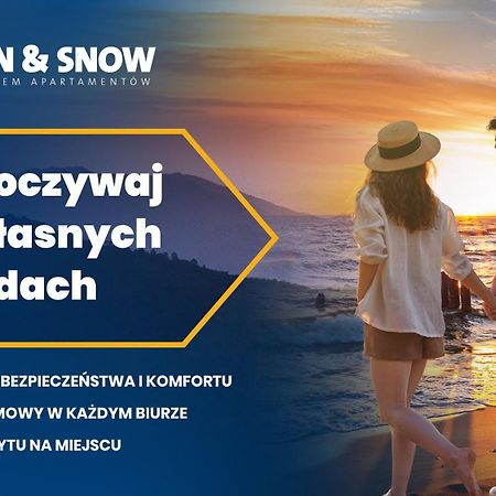 Apartamenty Delux Sun & Snow Nowe Hallerowo Z Przestronnym Tarasem - Blisko Centrum Władysławowo Kültér fotó