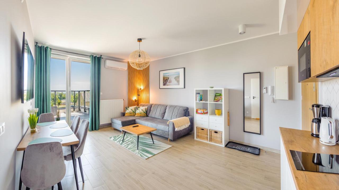 Apartamenty Delux Sun & Snow Nowe Hallerowo Z Przestronnym Tarasem - Blisko Centrum Władysławowo Kültér fotó
